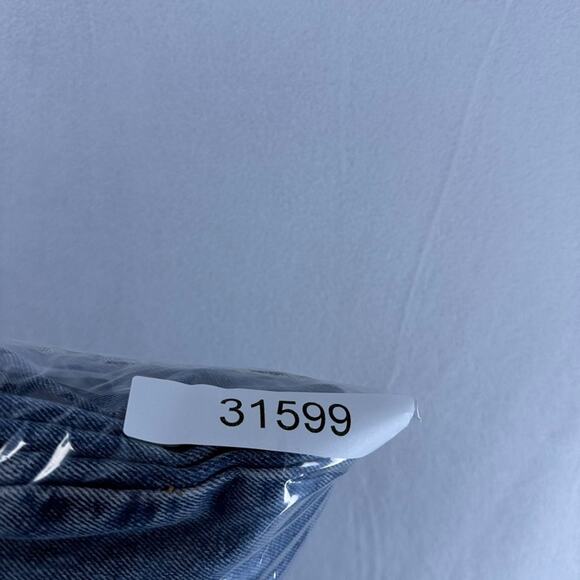 Vintage Ralph Lauren Jeans Men's 36x32 Blue Denim Flag Spellout Embroidered 90s - Picture 9 of 9